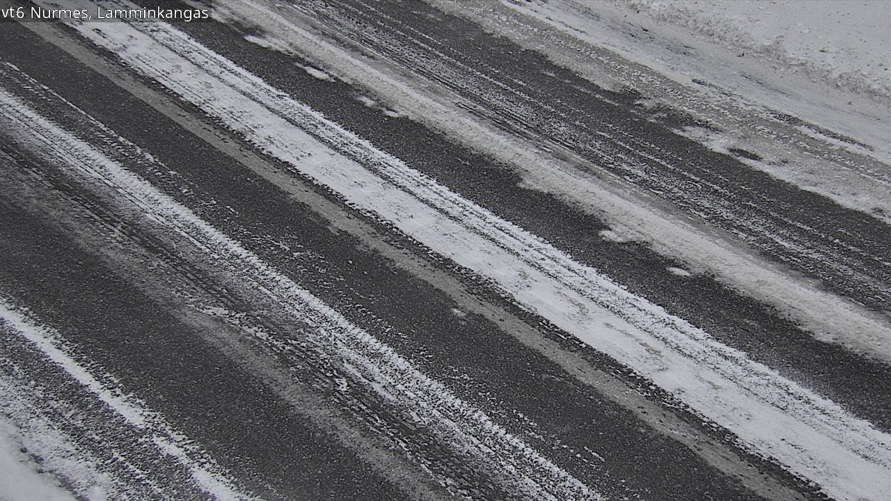 Weather Camera Image Väg 6 Nurmes, Lamminkangas, Nurmes, Pohjois-Karjala