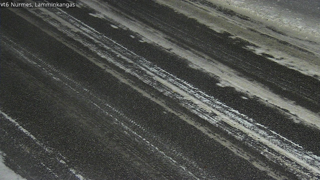 Weather Camera Image Väg 6 Nurmes, Lamminkangas, Nurmes, Pohjois-Karjala