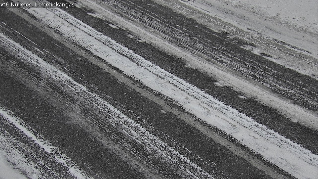 Weather Camera Image Väg 6 Nurmes, Lamminkangas, Nurmes, Pohjois-Karjala
