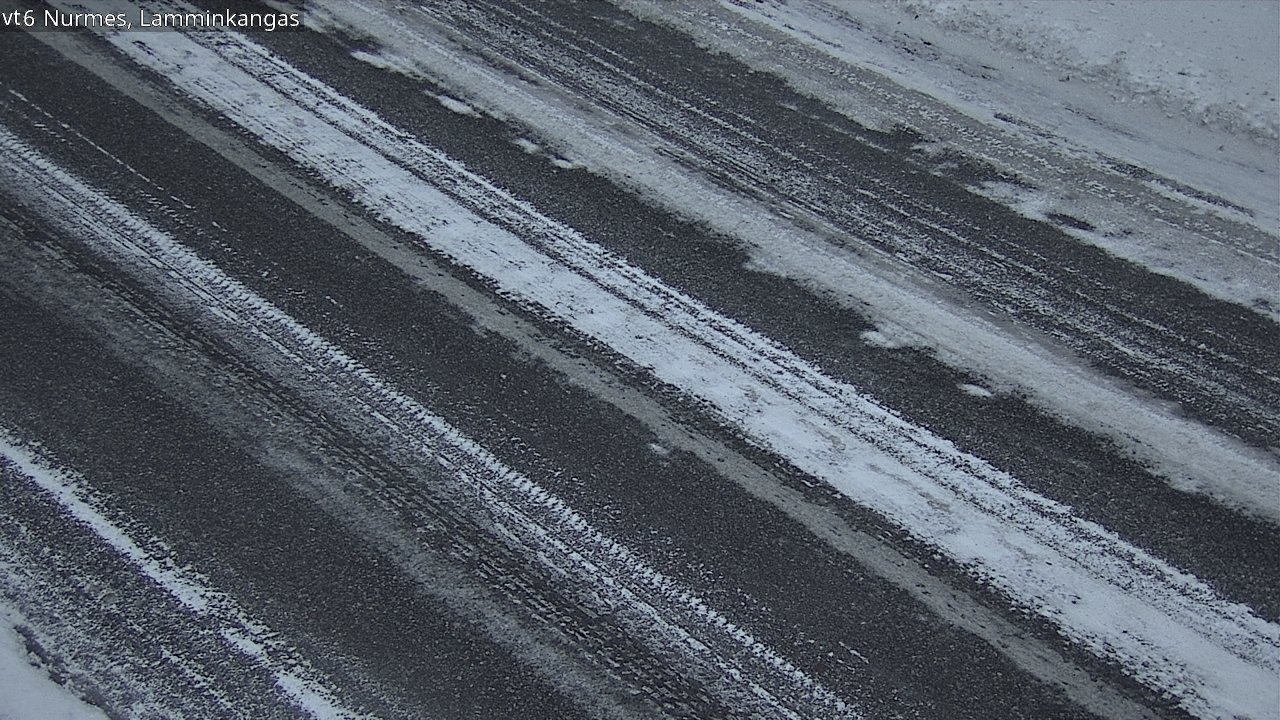 Weather Camera Image Väg 6 Nurmes, Lamminkangas, Nurmes, Pohjois-Karjala