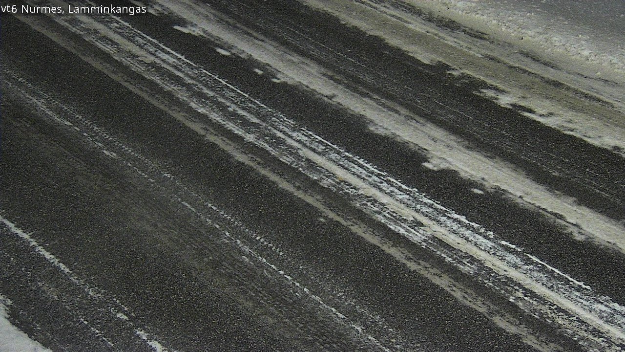 Weather Camera Image Väg 6 Nurmes, Lamminkangas, Nurmes, Pohjois-Karjala