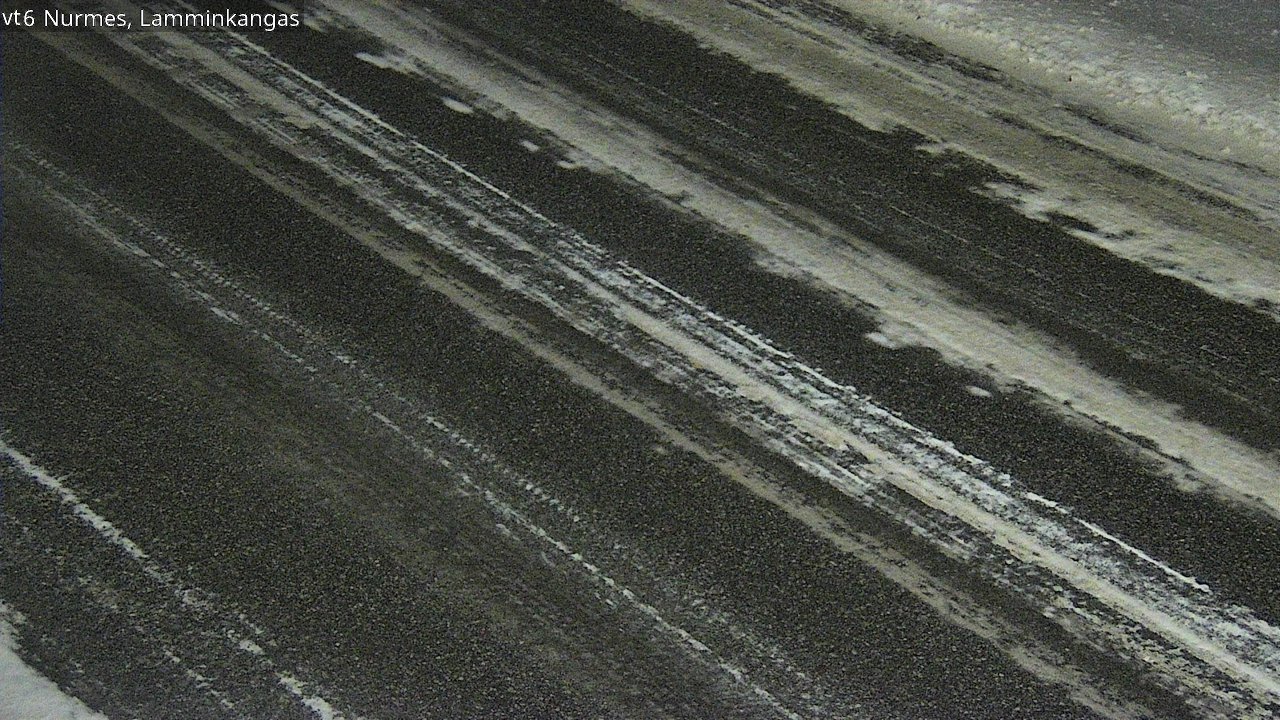 Weather Camera Image Väg 6 Nurmes, Lamminkangas, Nurmes, Pohjois-Karjala
