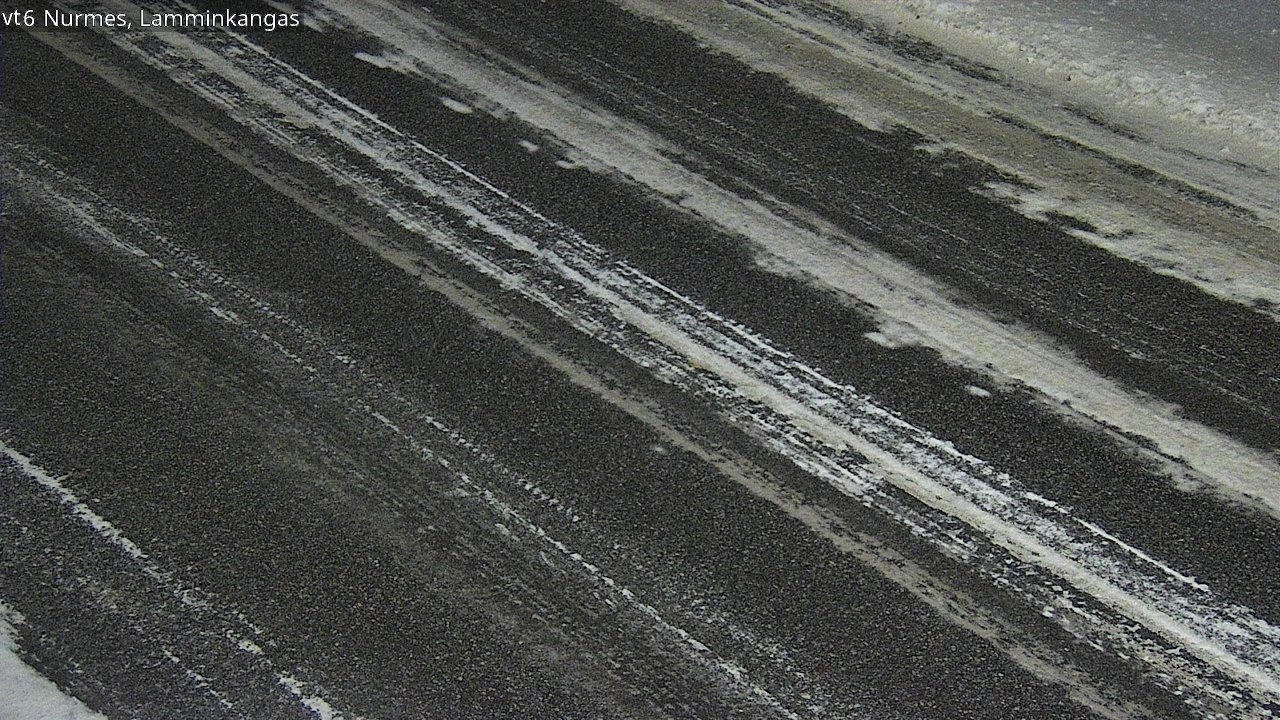 Weather Camera Image Väg 6 Nurmes, Lamminkangas, Nurmes, Pohjois-Karjala