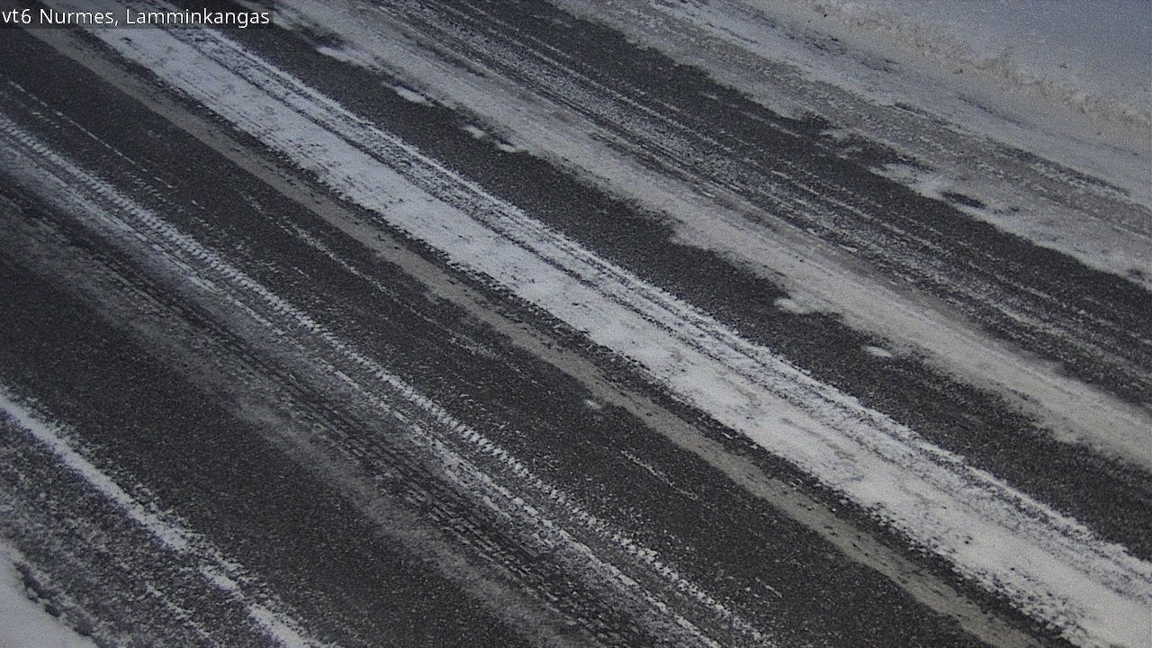 Weather Camera Image Väg 6 Nurmes, Lamminkangas, Nurmes, Pohjois-Karjala