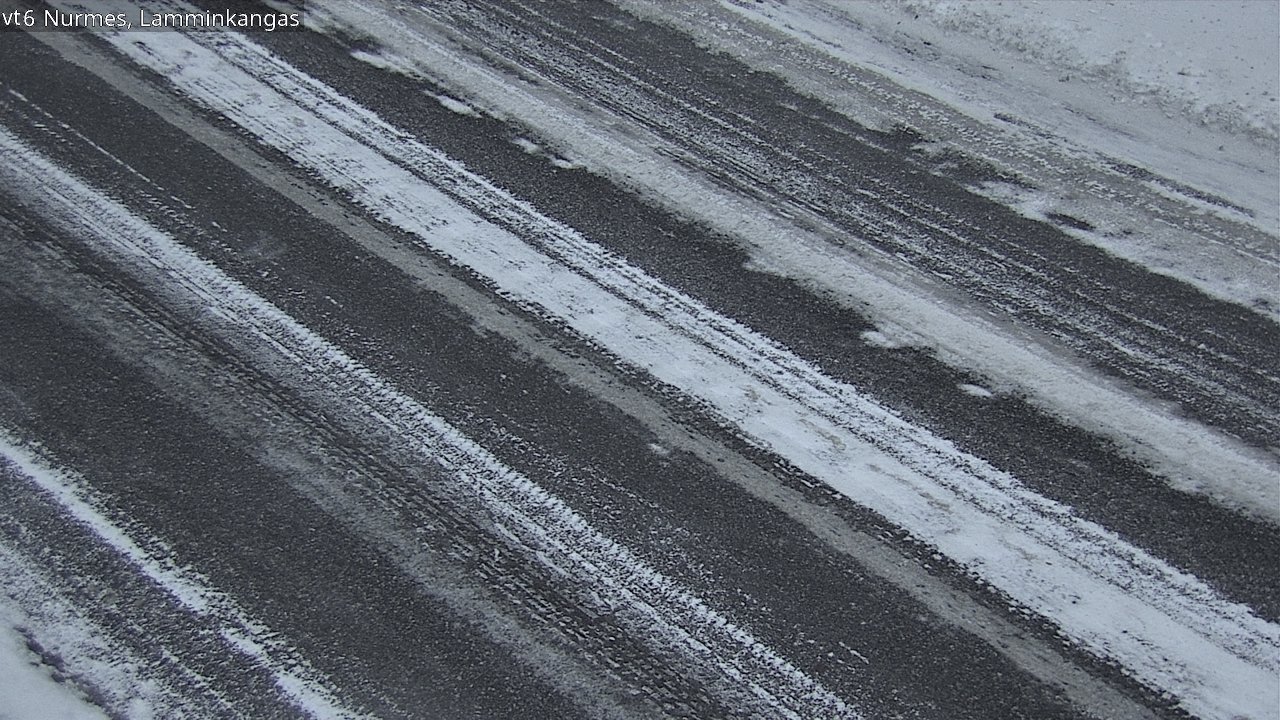 Weather Camera Image Väg 6 Nurmes, Lamminkangas, Nurmes, Pohjois-Karjala