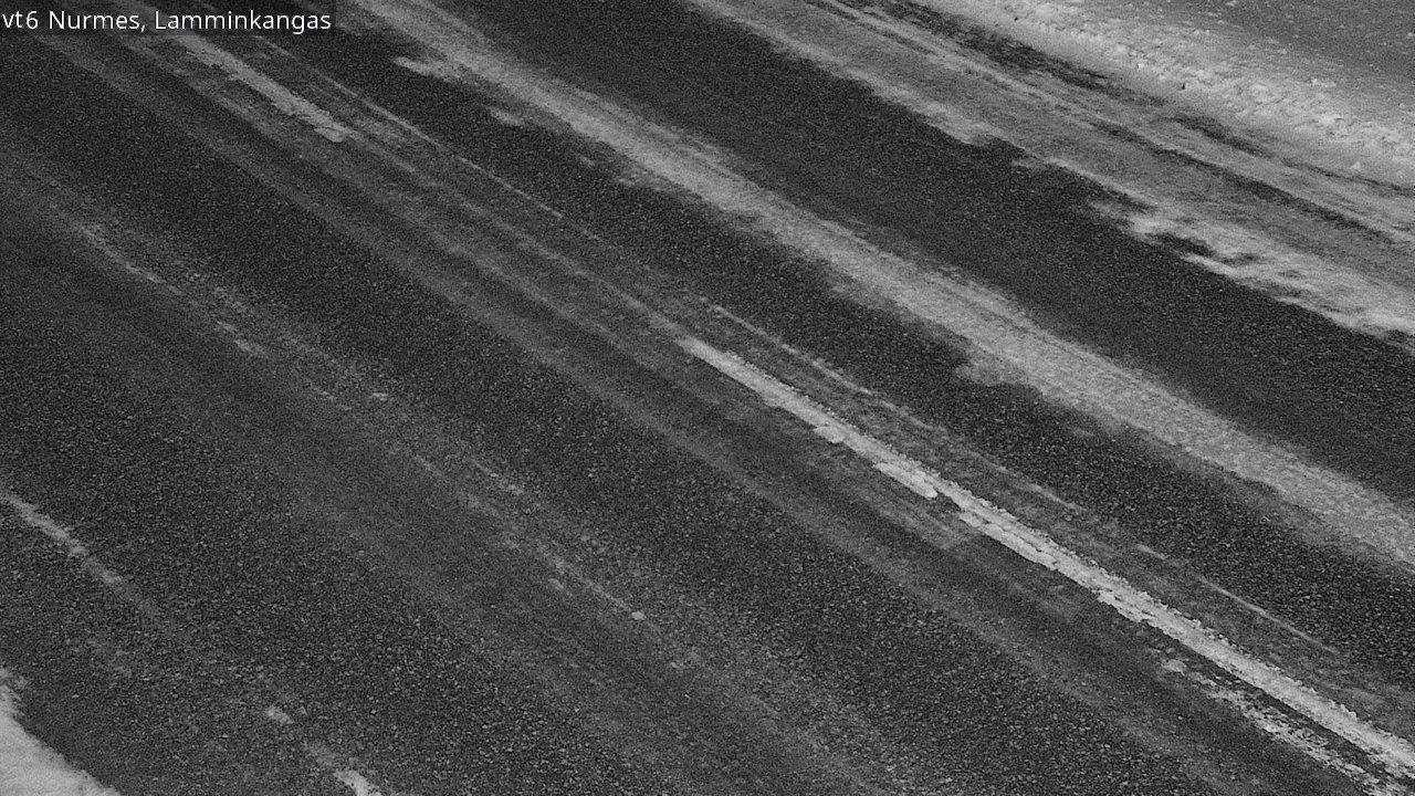 Weather Camera Image Väg 6 Nurmes, Lamminkangas, Nurmes, Pohjois-Karjala