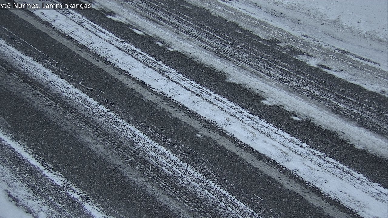 Weather Camera Image Väg 6 Nurmes, Lamminkangas, Nurmes, Pohjois-Karjala