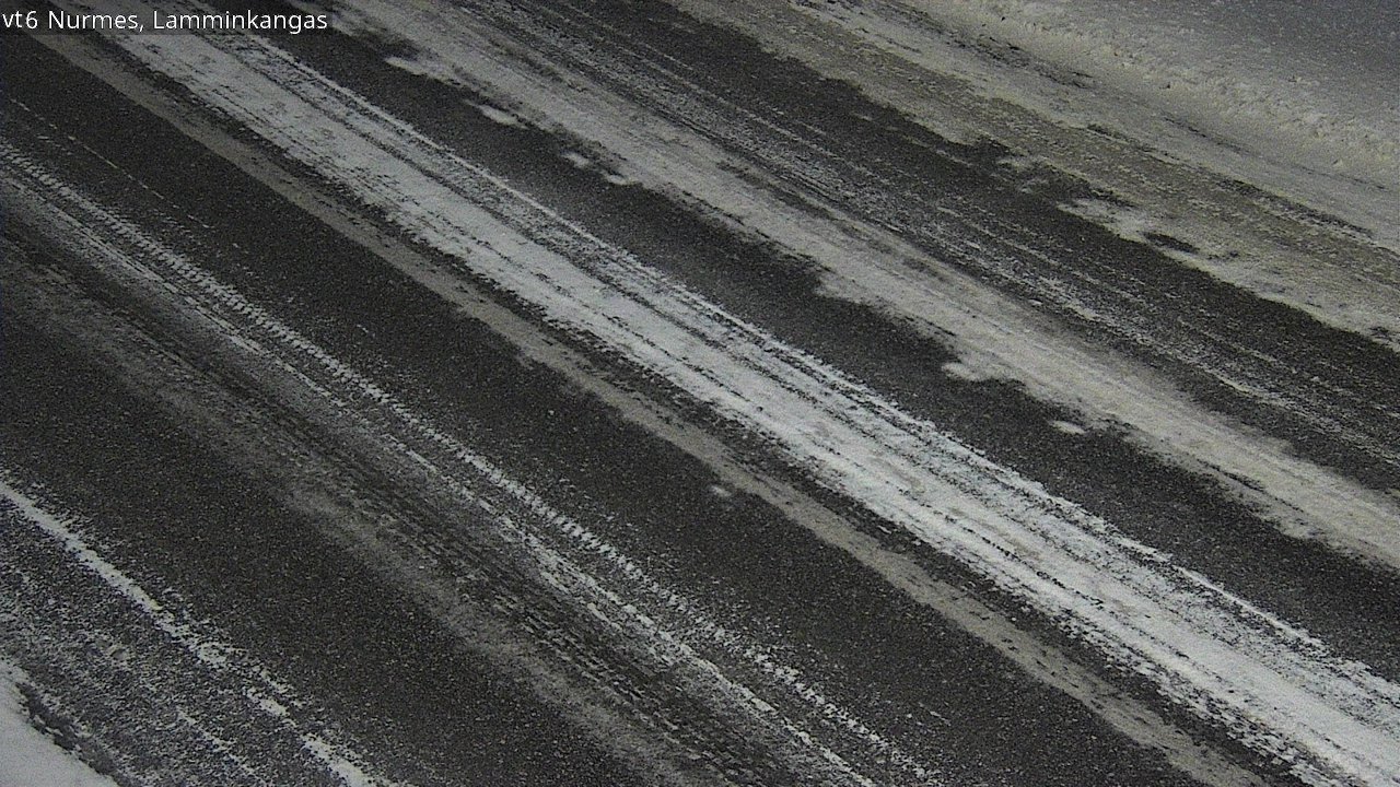 Weather Camera Image Väg 6 Nurmes, Lamminkangas, Nurmes, Pohjois-Karjala