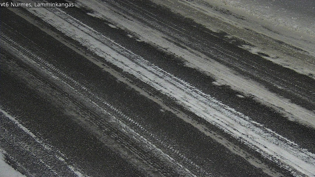 Weather Camera Image Väg 6 Nurmes, Lamminkangas, Nurmes, Pohjois-Karjala