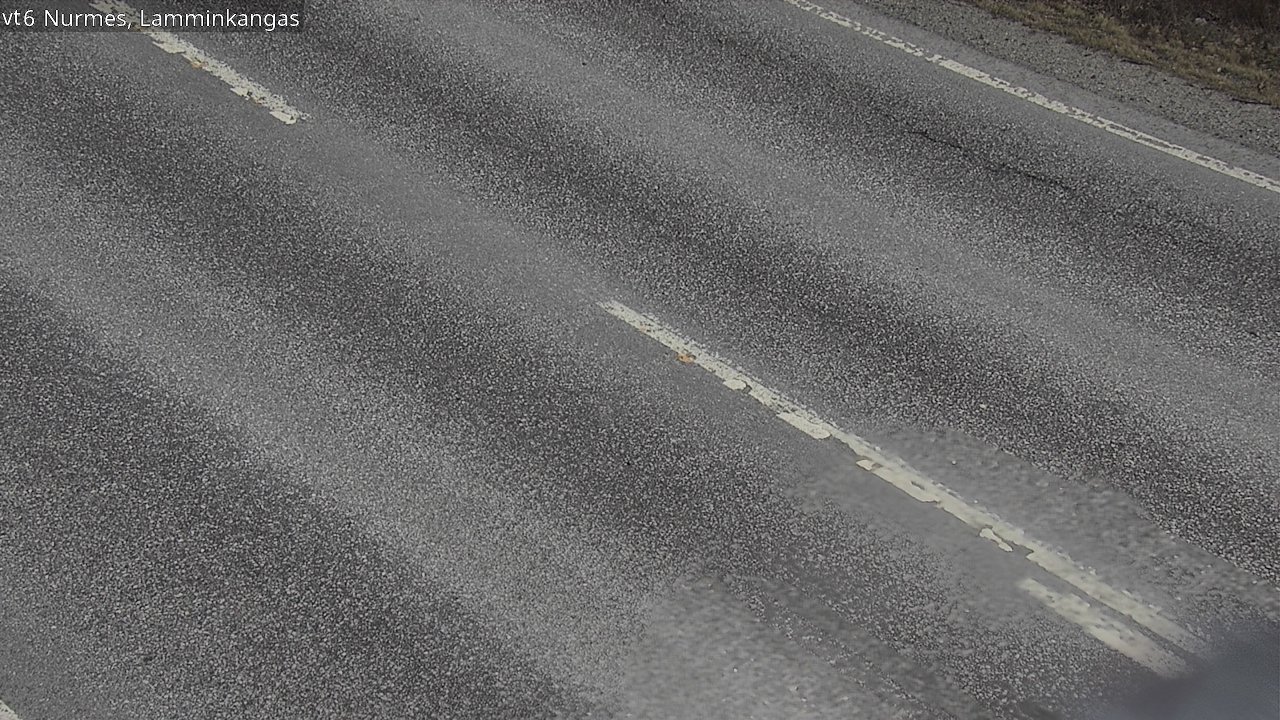 Weather Camera Image Road 6 Nurmes, Lamminkangas, Nurmes, Pohjois-Karjala