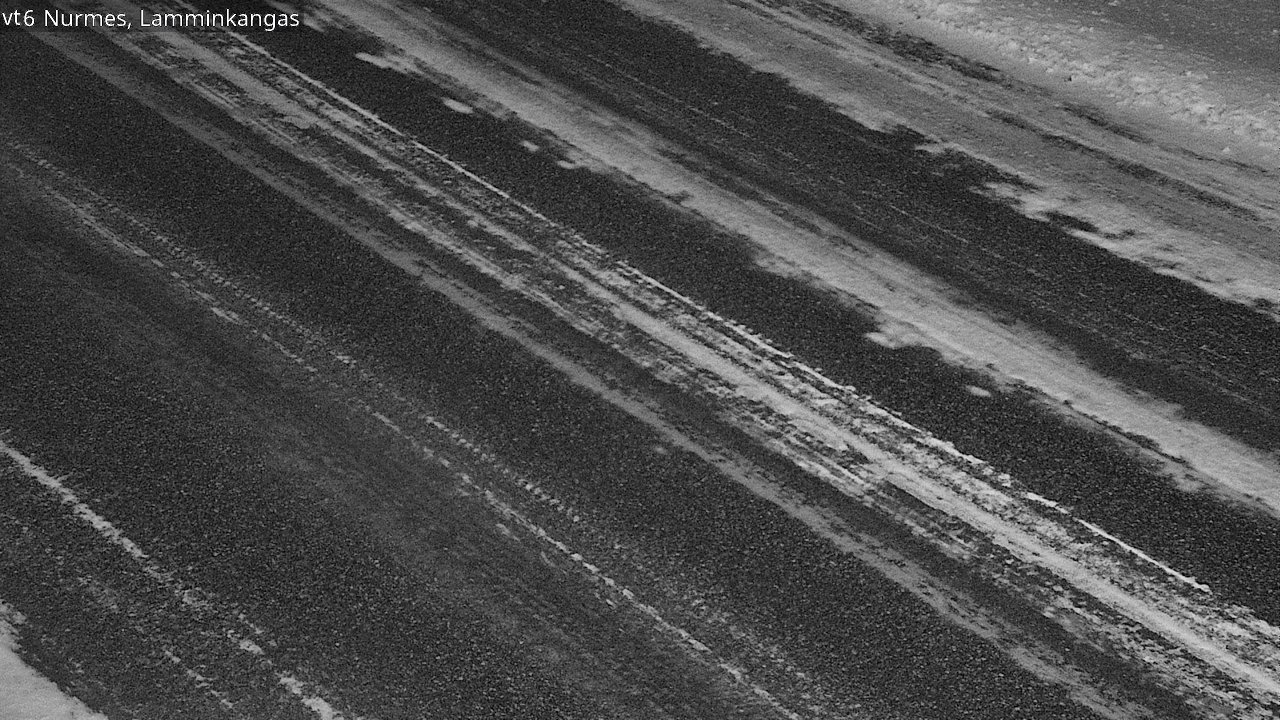 Weather Camera Image Väg 6 Nurmes, Lamminkangas, Nurmes, Pohjois-Karjala