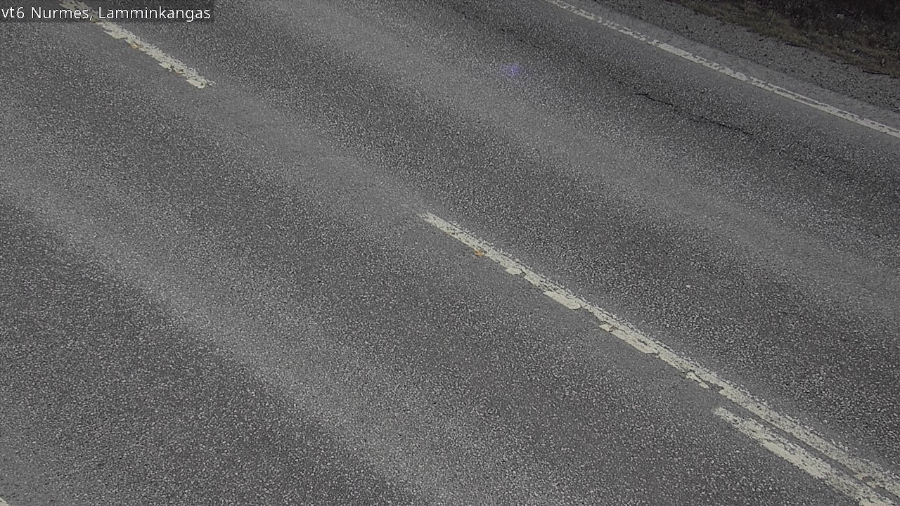 Weather Camera Image Väg 6 Nurmes, Lamminkangas, Nurmes, Pohjois-Karjala