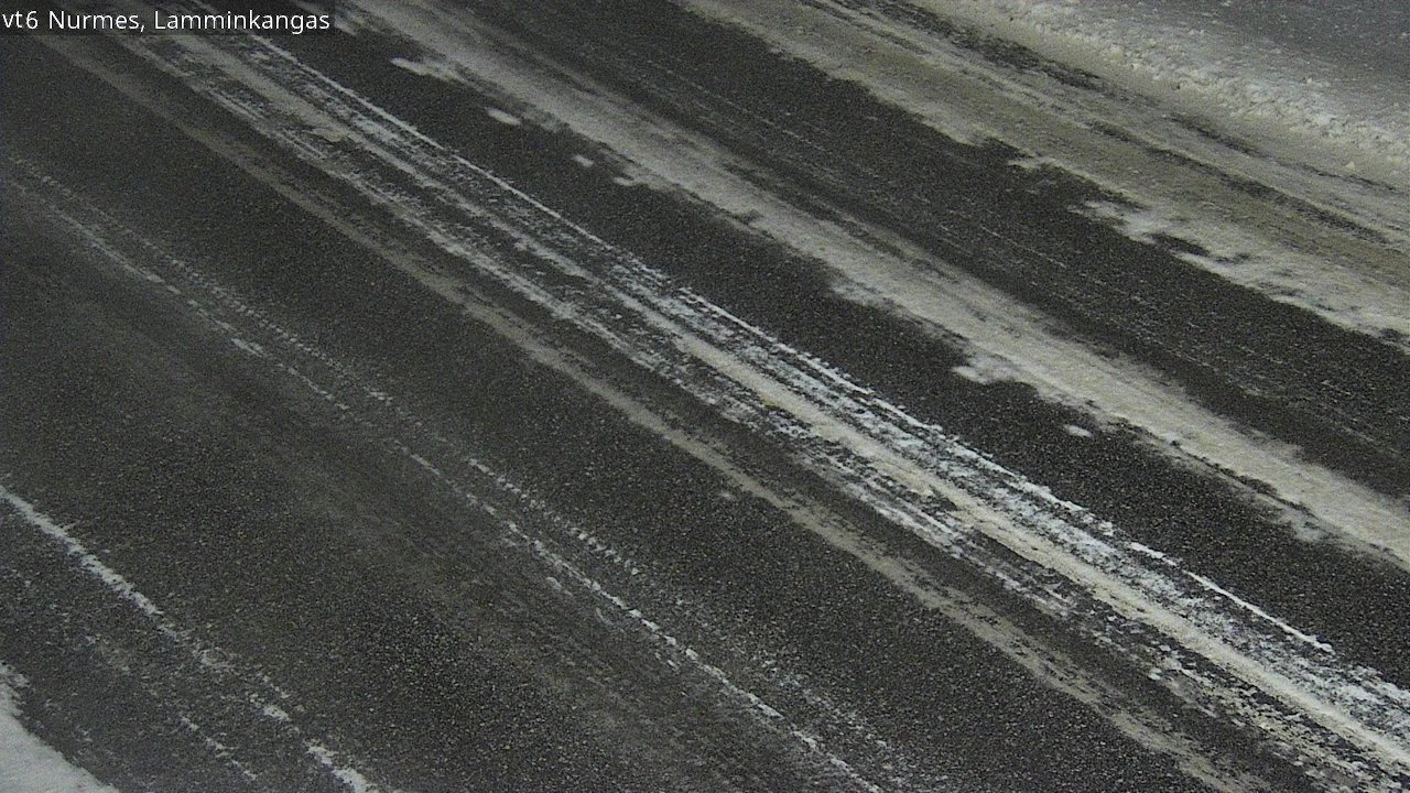Weather Camera Image Väg 6 Nurmes, Lamminkangas, Nurmes, Pohjois-Karjala
