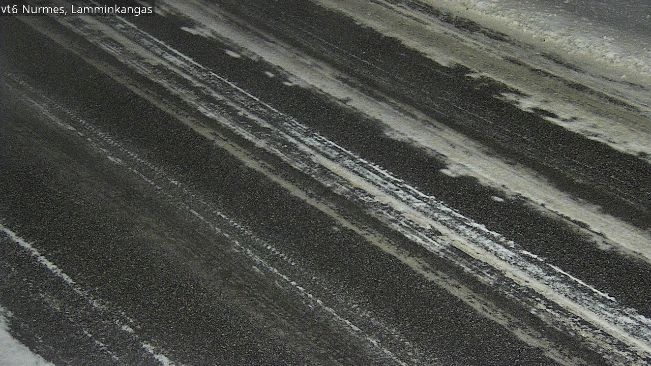 Weather Camera Image Väg 6 Nurmes, Lamminkangas, Nurmes, Pohjois-Karjala
