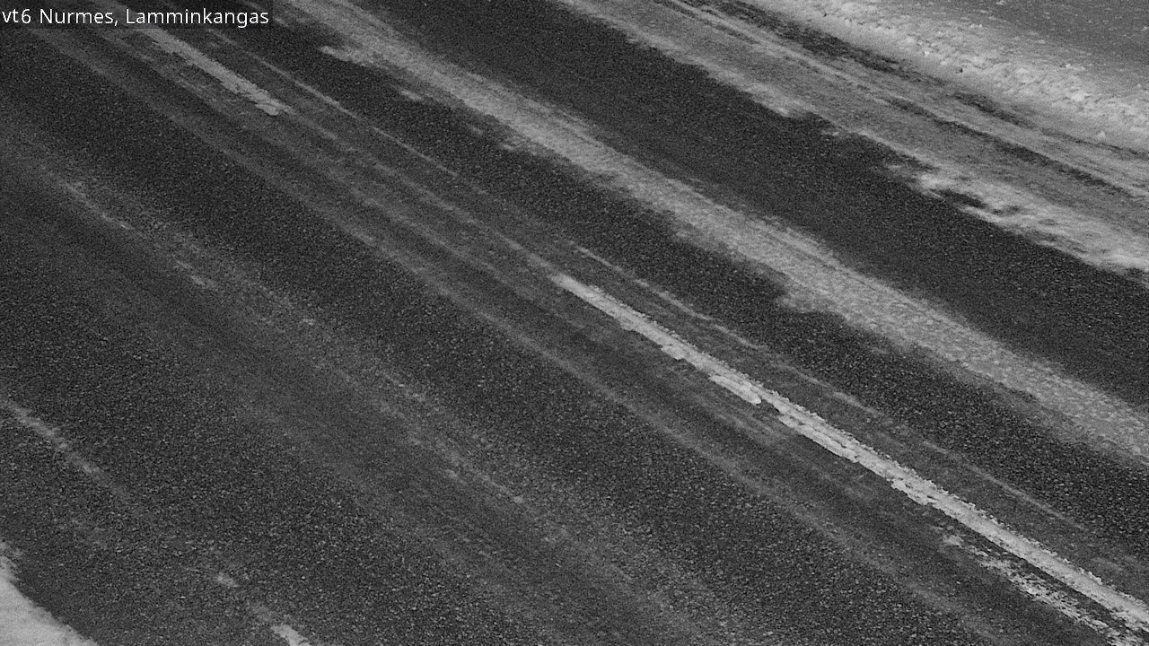 Weather Camera Image Väg 6 Nurmes, Lamminkangas, Nurmes, Pohjois-Karjala