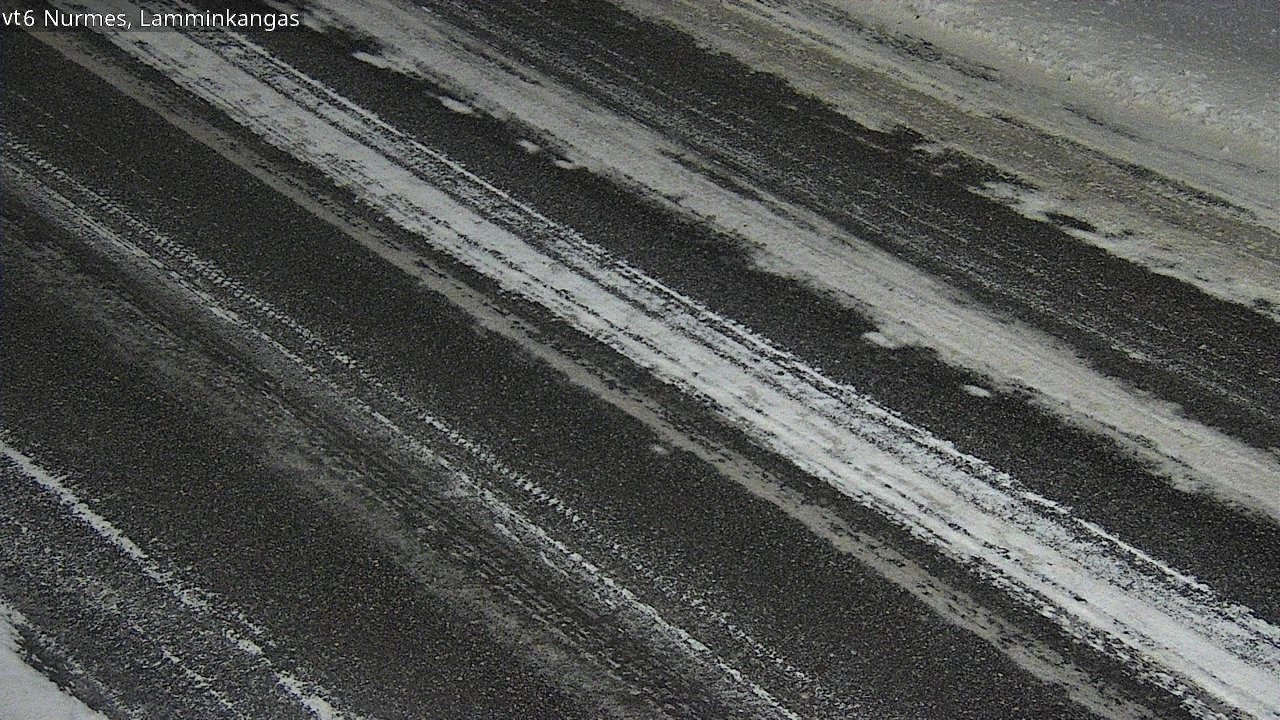 Weather Camera Image Väg 6 Nurmes, Lamminkangas, Nurmes, Pohjois-Karjala