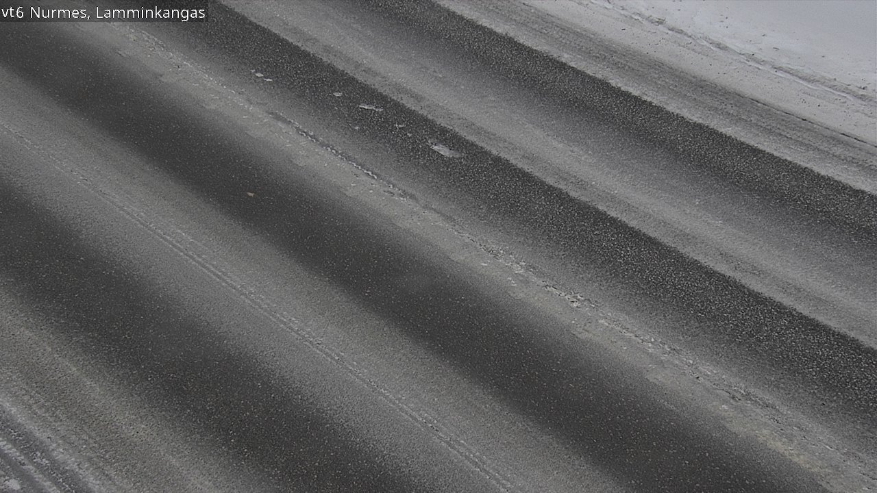 Weather Camera Image Road 6 Nurmes, Lamminkangas, Nurmes, Pohjois-Karjala