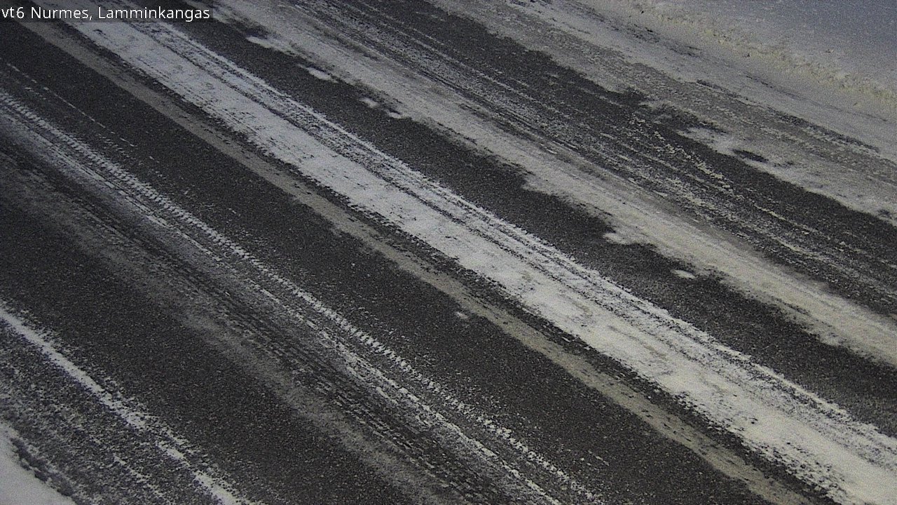 Weather Camera Image Väg 6 Nurmes, Lamminkangas, Nurmes, Pohjois-Karjala