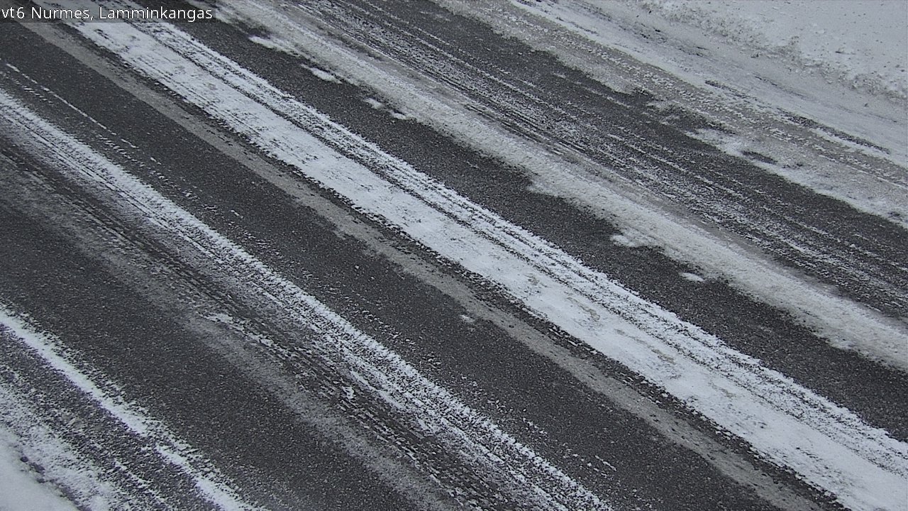 Weather Camera Image Väg 6 Nurmes, Lamminkangas, Nurmes, Pohjois-Karjala
