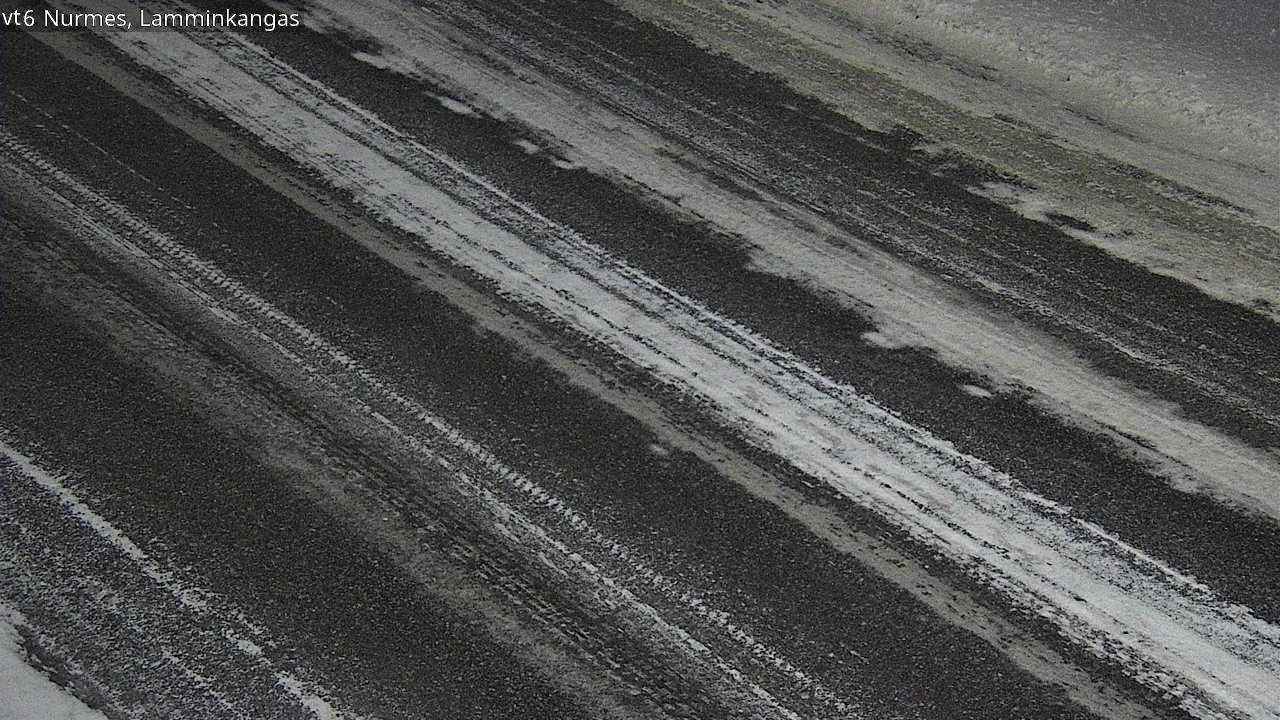 Weather Camera Image Väg 6 Nurmes, Lamminkangas, Nurmes, Pohjois-Karjala