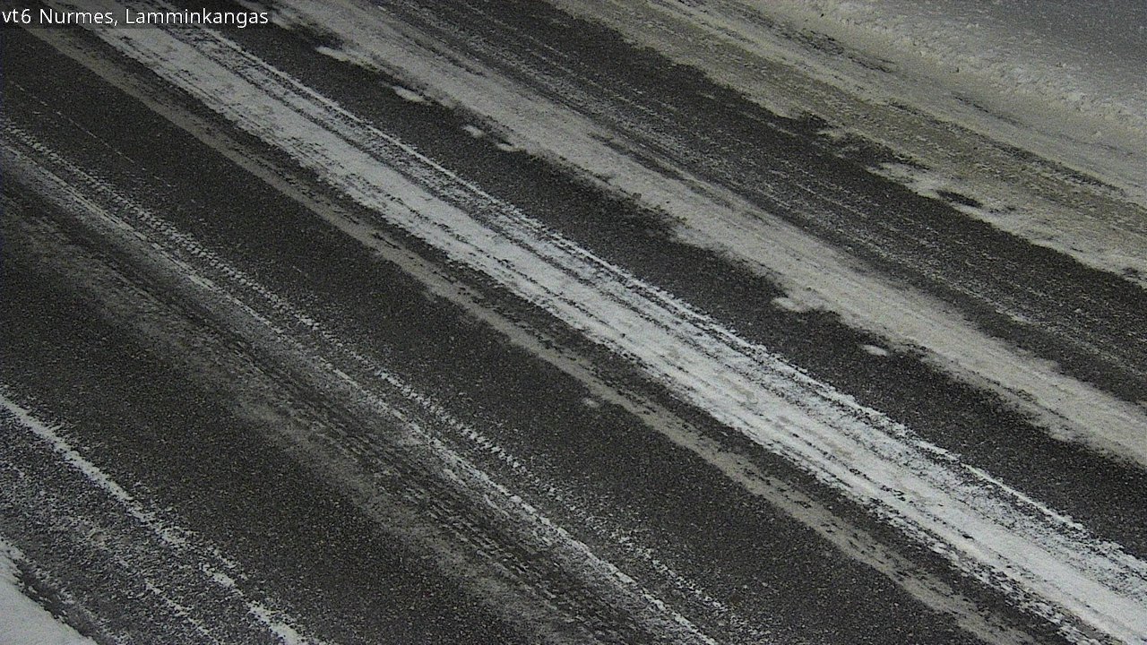 Weather Camera Image Väg 6 Nurmes, Lamminkangas, Nurmes, Pohjois-Karjala