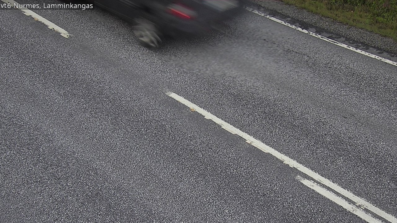 Weather Camera Image Road 6 Nurmes, Lamminkangas, Nurmes, Pohjois-Karjala