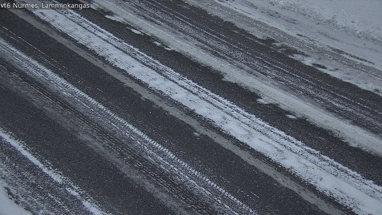 Weather Camera Image Väg 6 Nurmes, Lamminkangas, Nurmes, Pohjois-Karjala
