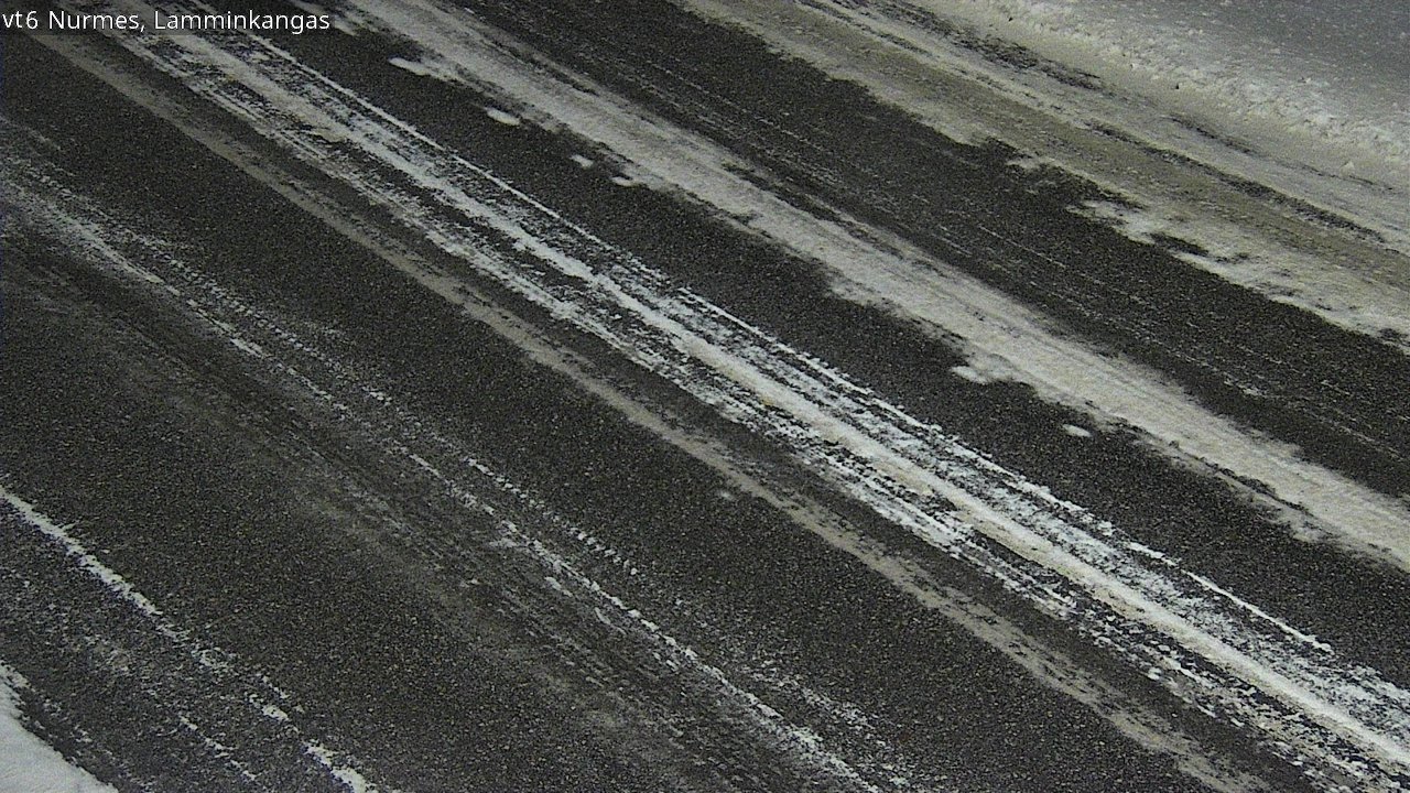 Weather Camera Image Väg 6 Nurmes, Lamminkangas, Nurmes, Pohjois-Karjala