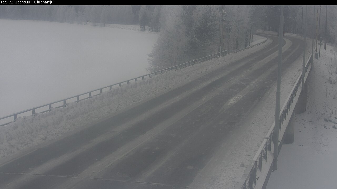 Weather Camera Image Road 73 Eno, Uimaharju, Joensuu, Pohjois-Karjala