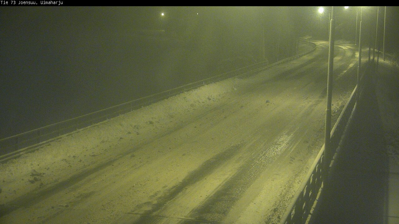 Weather Camera Image Väg 73 Eno, Uimaharju, Joensuu, Pohjois-Karjala
