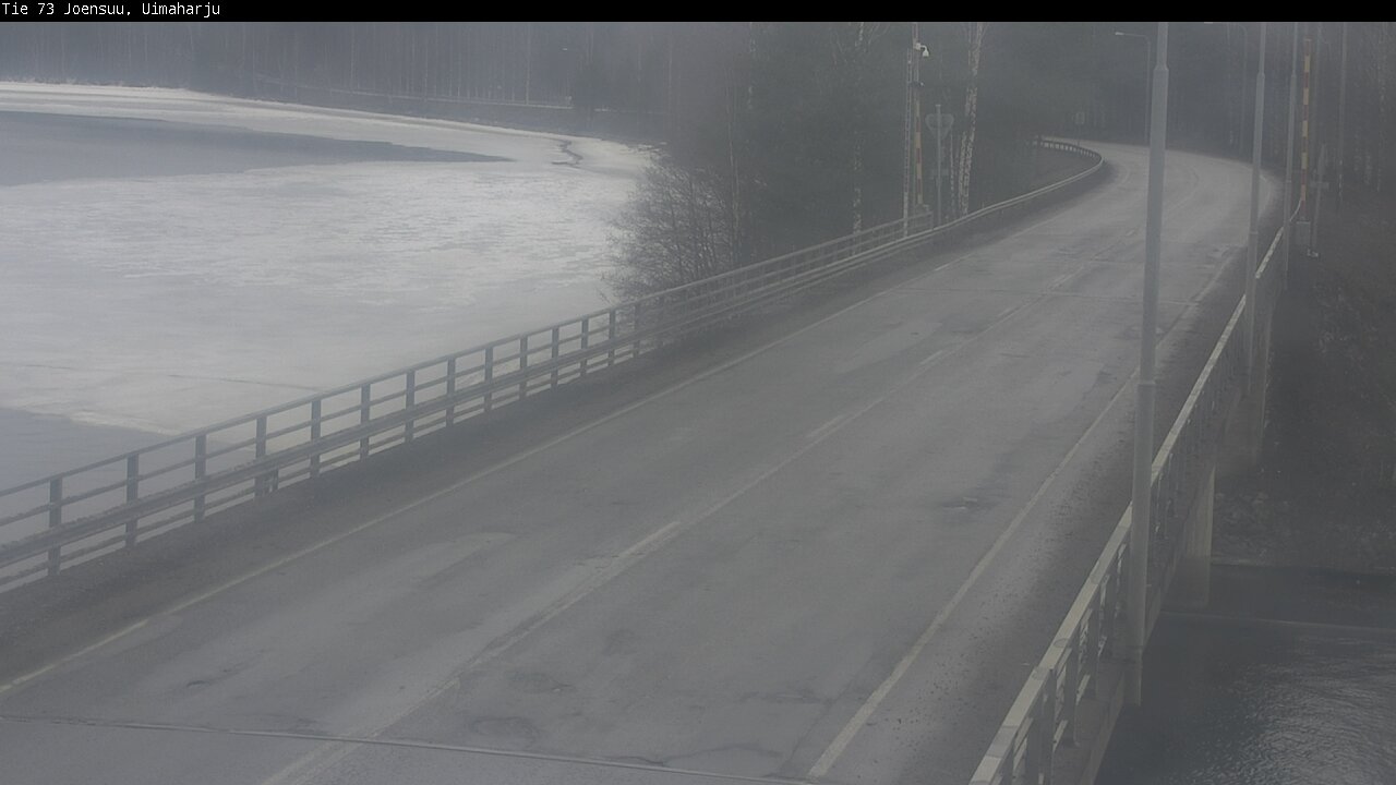 Weather Camera Image Road 73 Eno, Uimaharju, Joensuu, Pohjois-Karjala