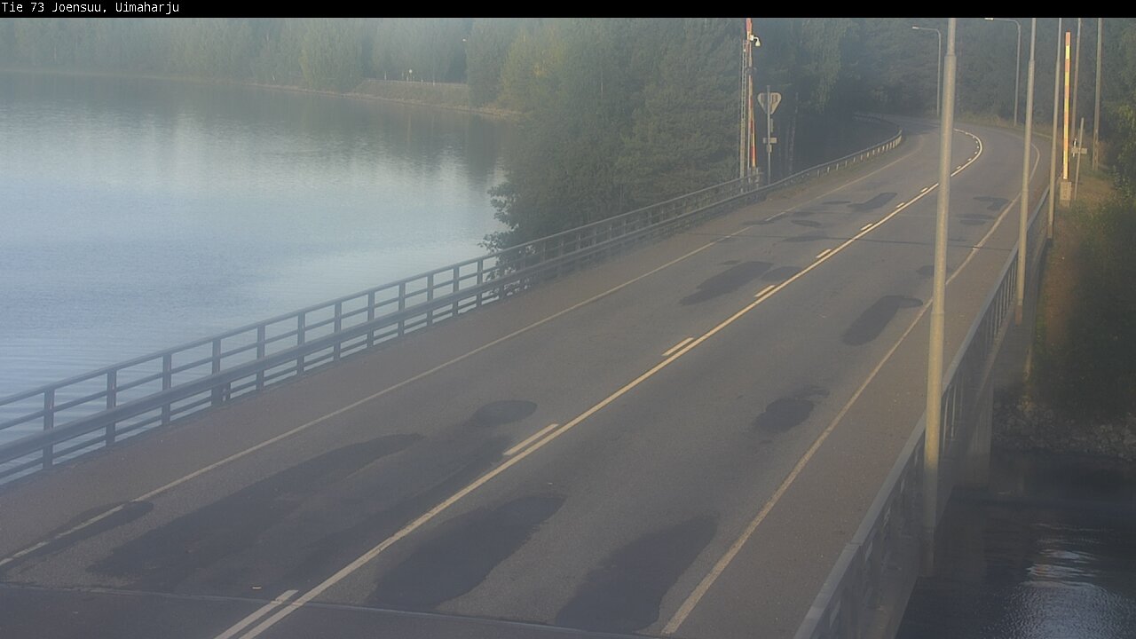 Weather Camera Image Road 73 Eno, Uimaharju, Joensuu, Pohjois-Karjala