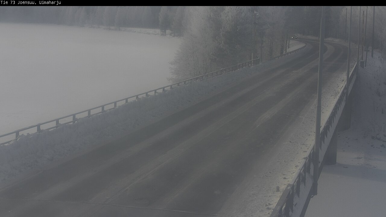 Weather Camera Image Road 73 Eno, Uimaharju, Joensuu, Pohjois-Karjala