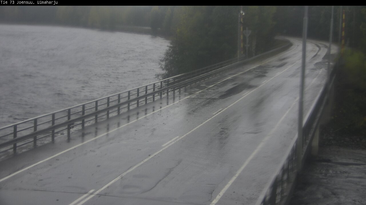 Weather Camera Image Väg 73 Eno, Uimaharju, Joensuu, Pohjois-Karjala