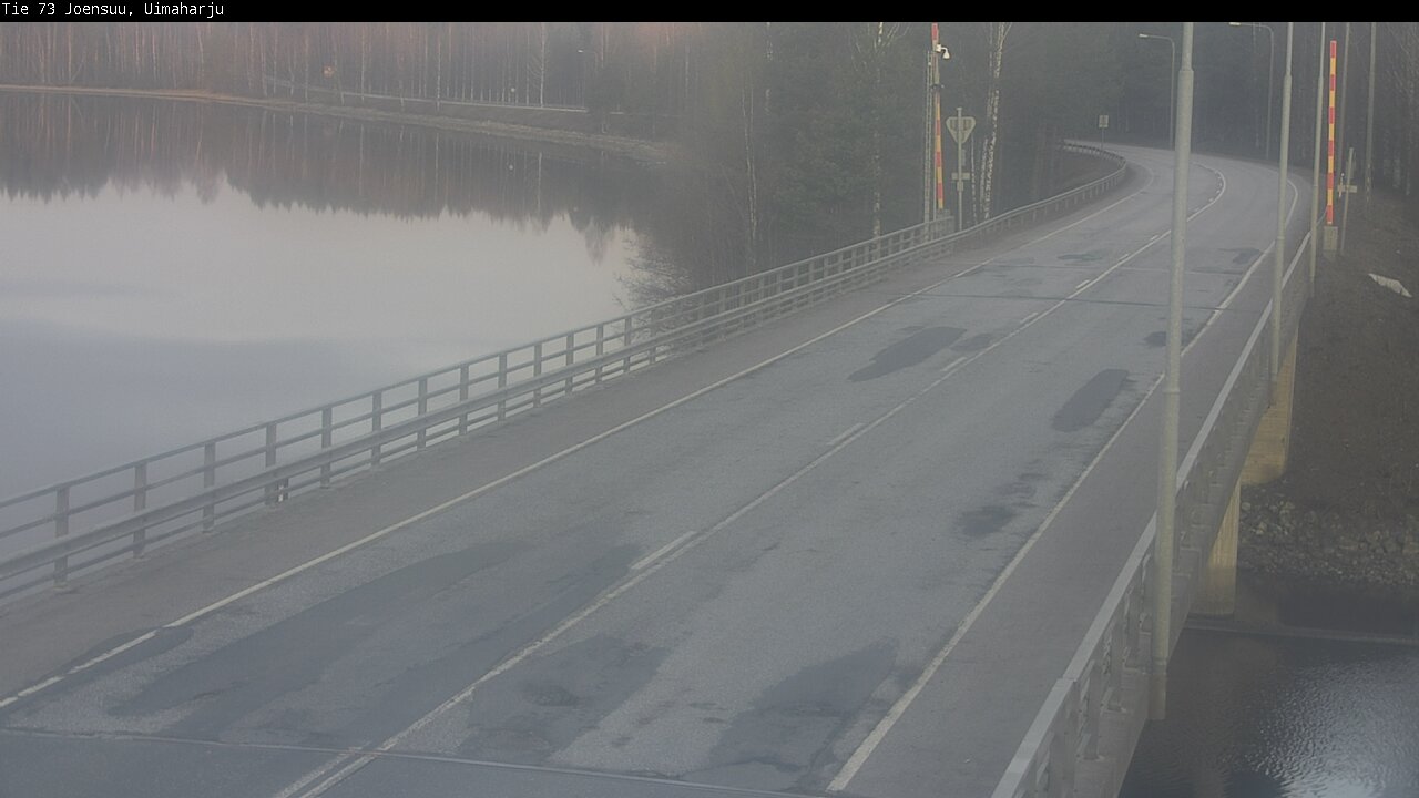 Weather Camera Image Väg 73 Eno, Uimaharju, Joensuu, Pohjois-Karjala
