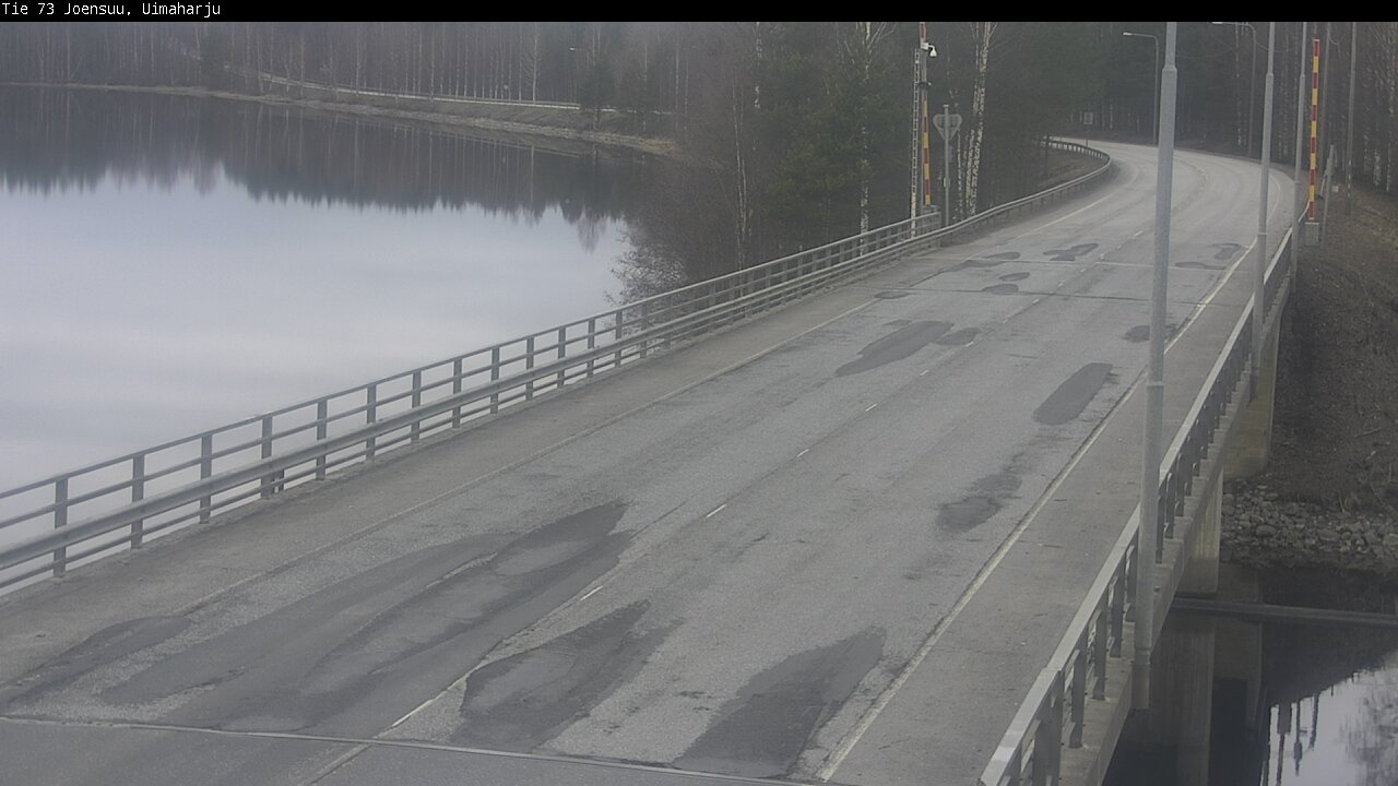 Weather Camera Image Väg 73 Eno, Uimaharju, Joensuu, Pohjois-Karjala