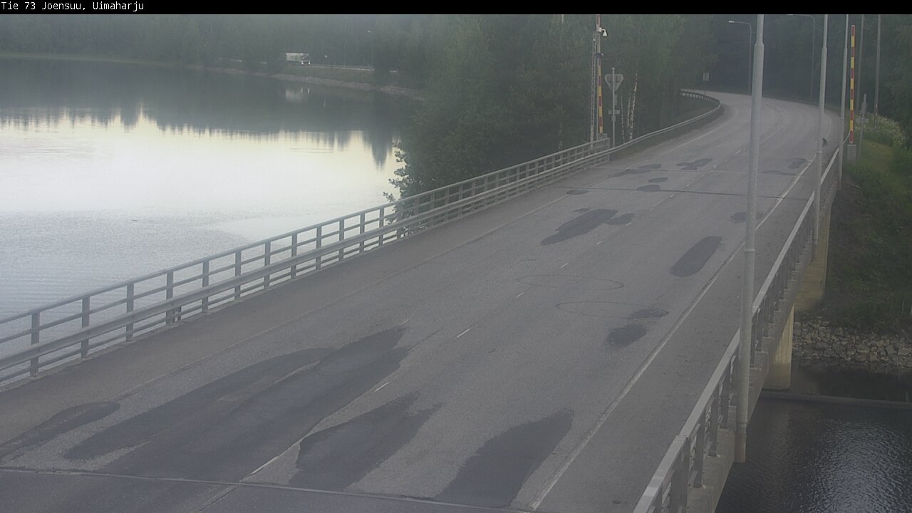 Weather Camera Image Road 73 Eno, Uimaharju, Joensuu, Pohjois-Karjala