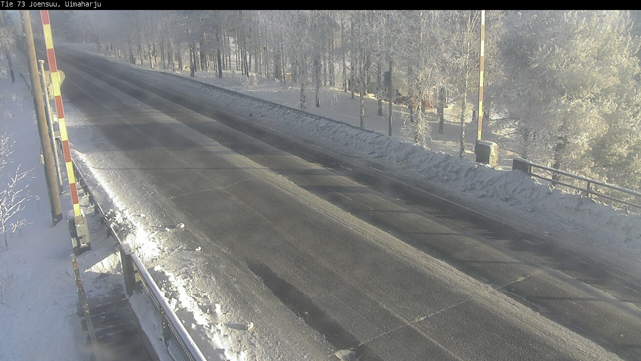 Weather Camera Image Road 73 Eno, Uimaharju, Joensuu, Pohjois-Karjala