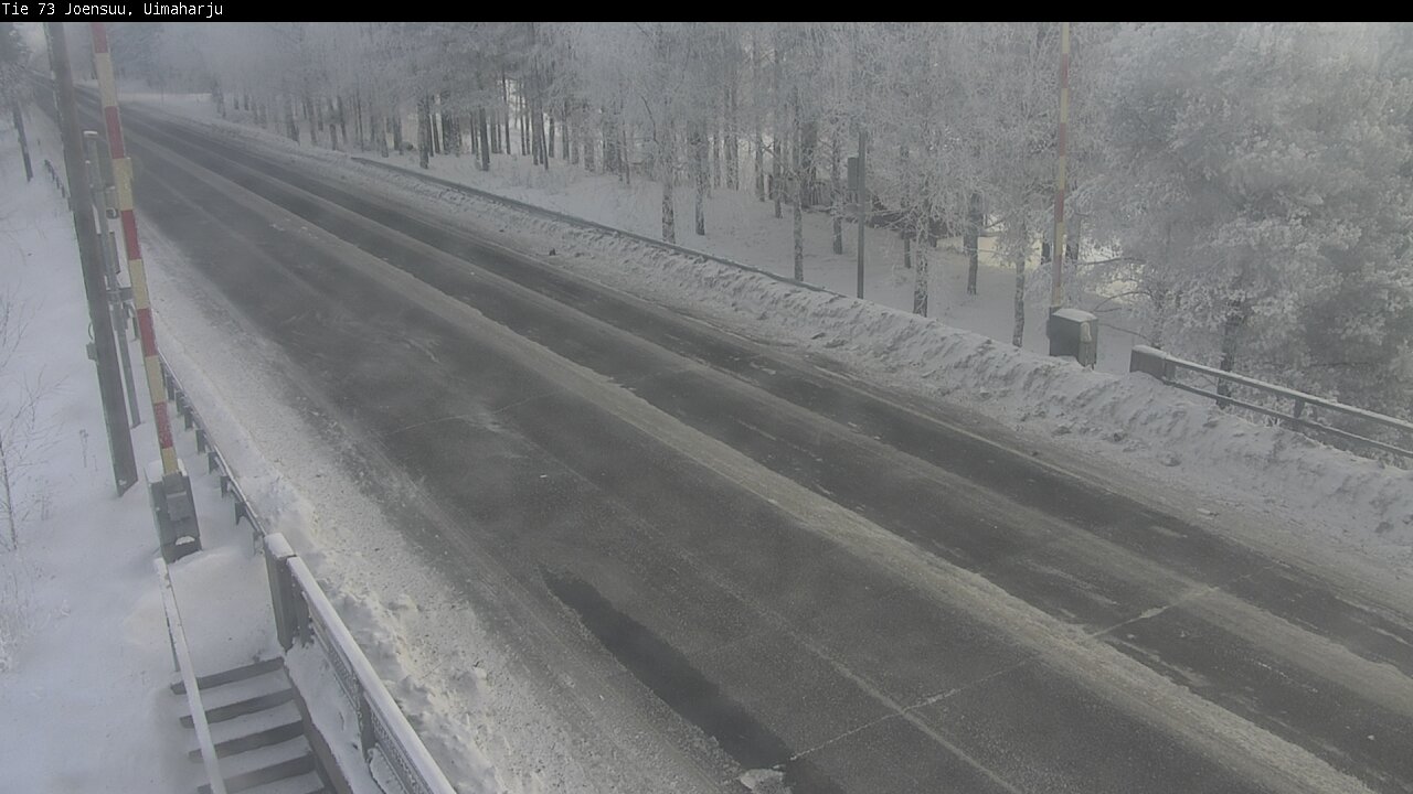 Weather Camera Image Road 73 Eno, Uimaharju, Joensuu, Pohjois-Karjala