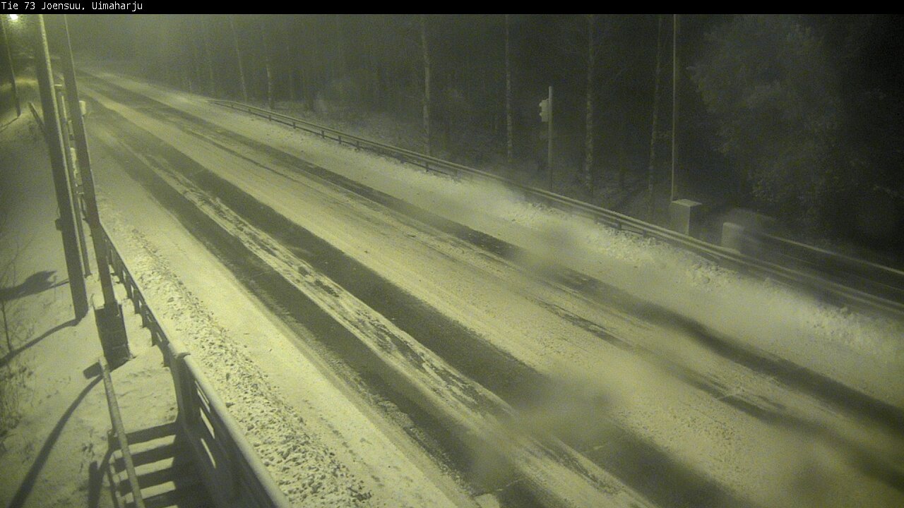 Weather Camera Image Väg 73 Eno, Uimaharju, Joensuu, Pohjois-Karjala