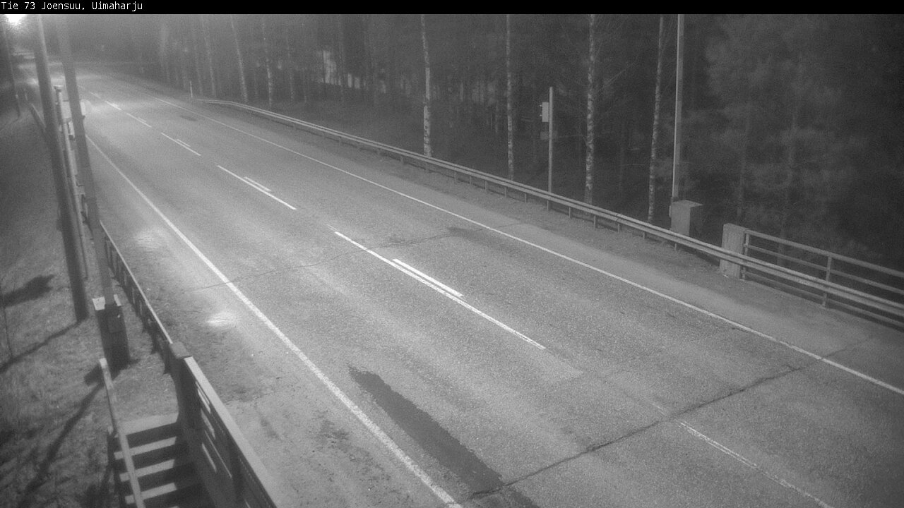 Weather Camera Image Road 73 Eno, Uimaharju, Joensuu, Pohjois-Karjala