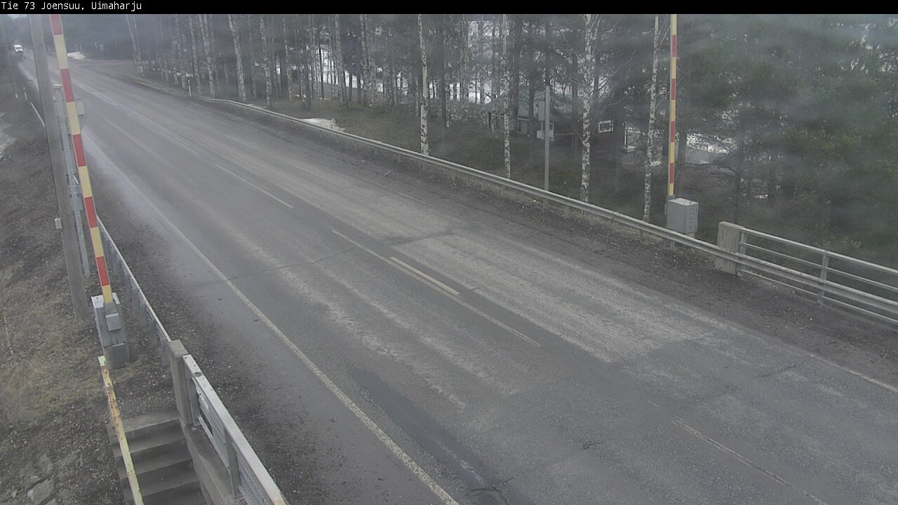 Weather Camera Image Väg 73 Eno, Uimaharju, Joensuu, Pohjois-Karjala
