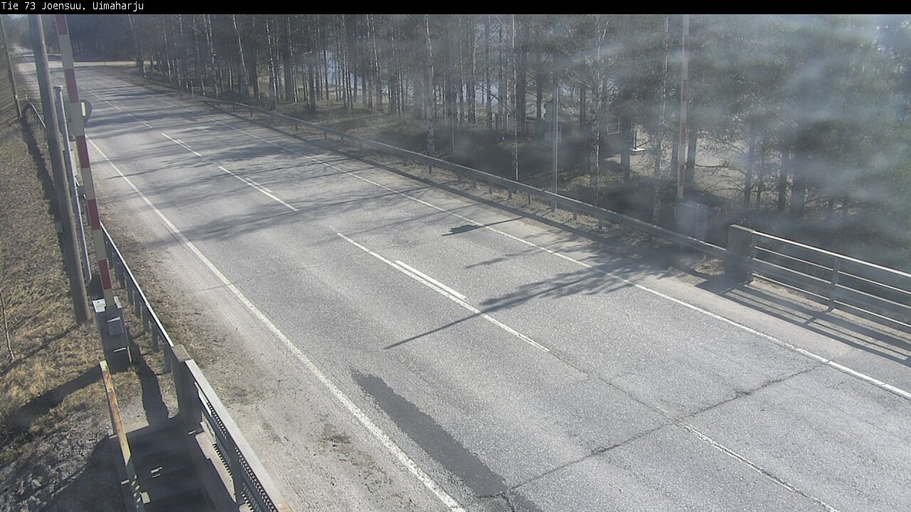 Weather Camera Image Väg 73 Eno, Uimaharju, Joensuu, Pohjois-Karjala