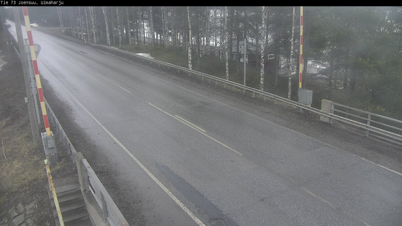 Weather Camera Image Väg 73 Eno, Uimaharju, Joensuu, Pohjois-Karjala