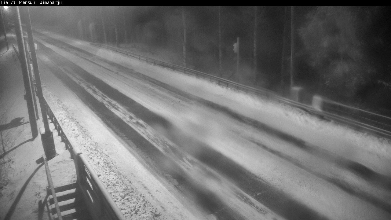 Weather Camera Image Väg 73 Eno, Uimaharju, Joensuu, Pohjois-Karjala