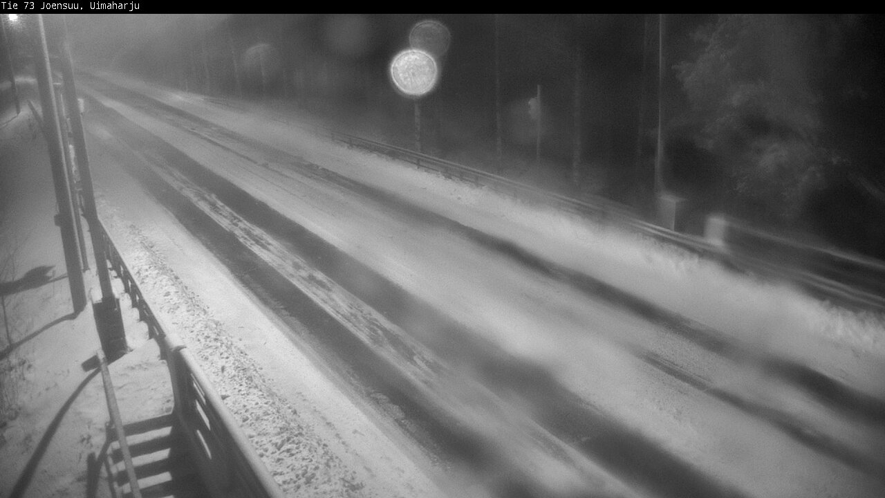 Weather Camera Image Väg 73 Eno, Uimaharju, Joensuu, Pohjois-Karjala