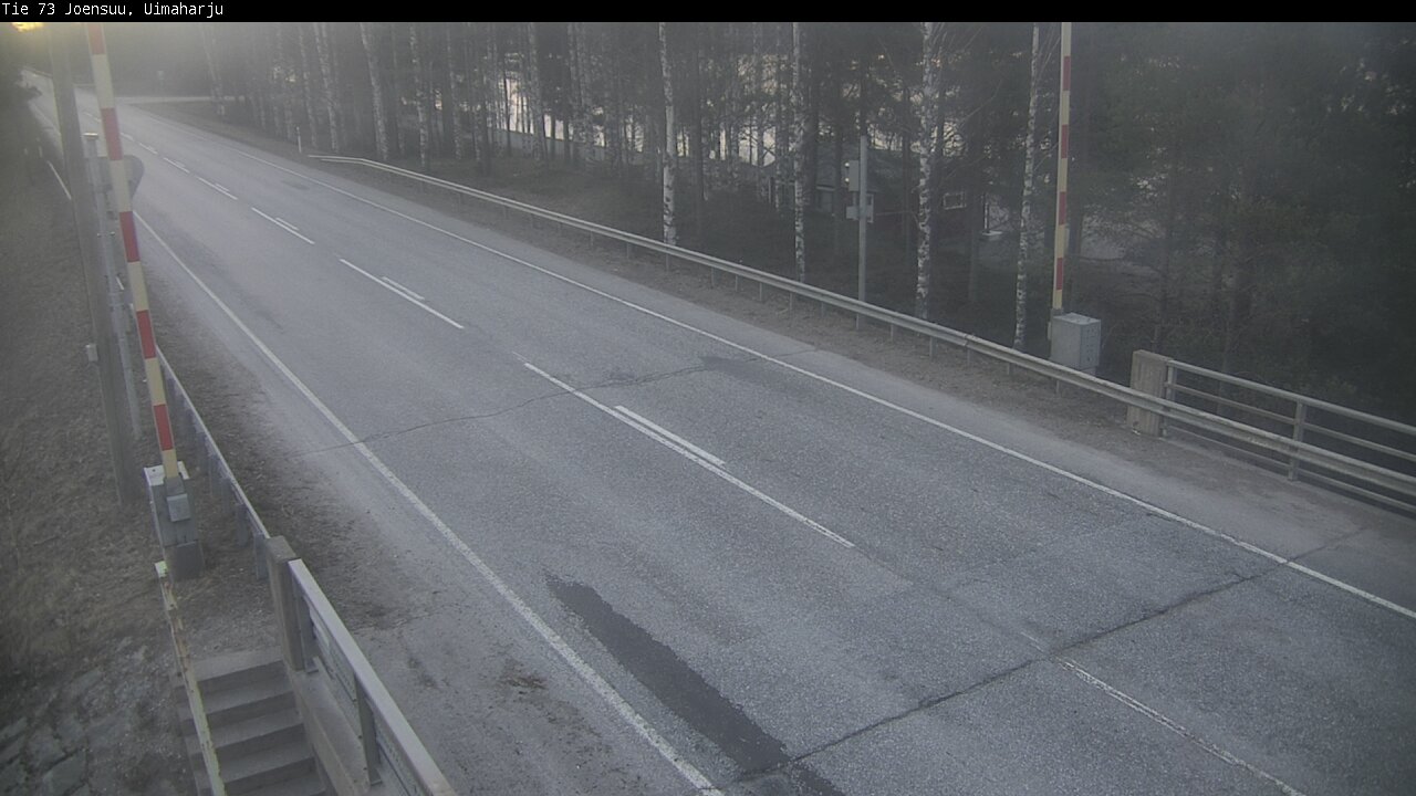 Weather Camera Image Road 73 Eno, Uimaharju, Joensuu, Pohjois-Karjala