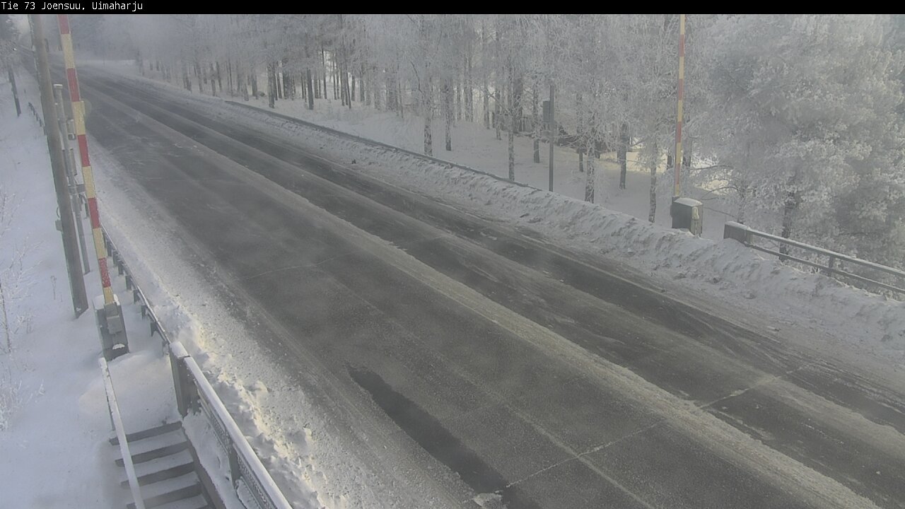 Weather Camera Image Road 73 Eno, Uimaharju, Joensuu, Pohjois-Karjala