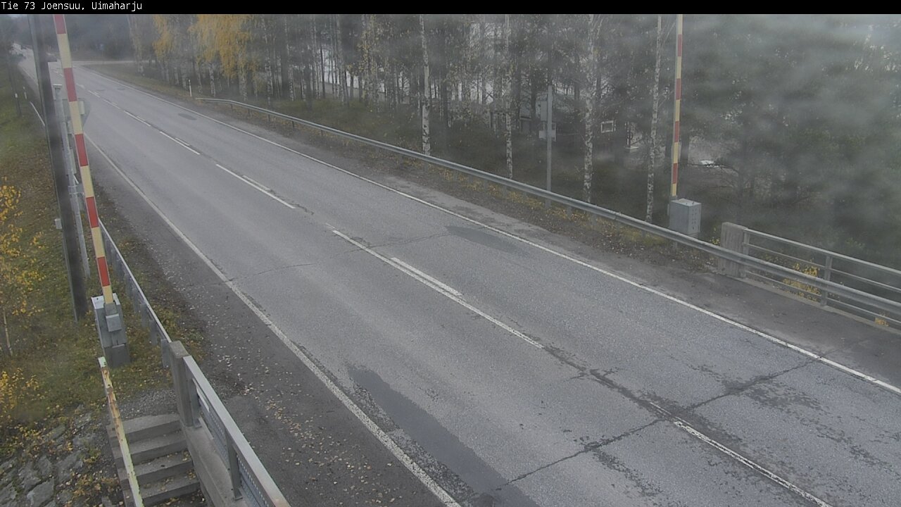 Weather Camera Image Väg 73 Eno, Uimaharju, Joensuu, Pohjois-Karjala