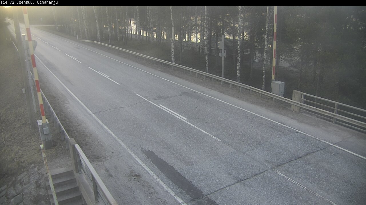Weather Camera Image Väg 73 Eno, Uimaharju, Joensuu, Pohjois-Karjala